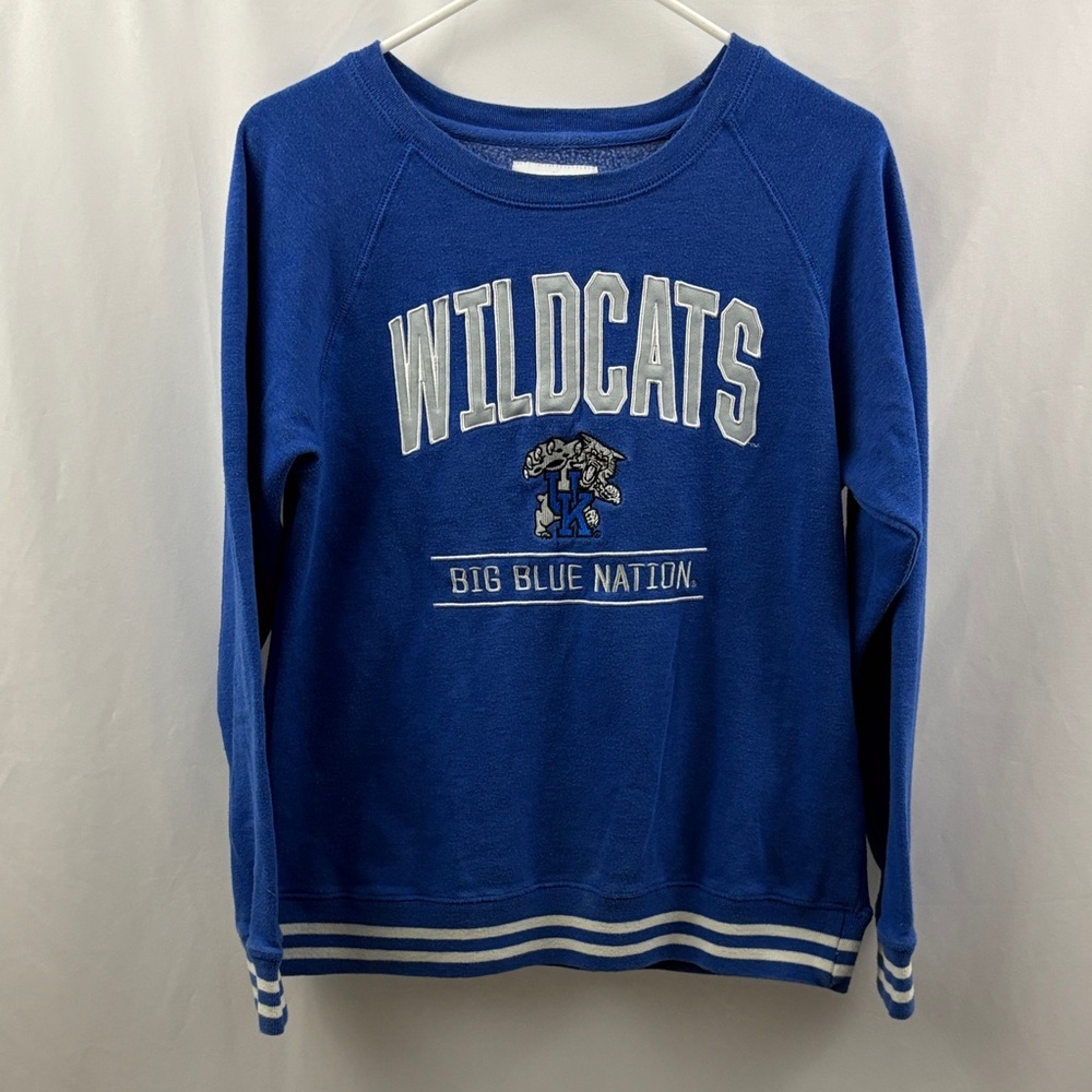 Kentucky Wildcats Women’s Top of The World Sweatshirt Size Medium Big Blue SEC
